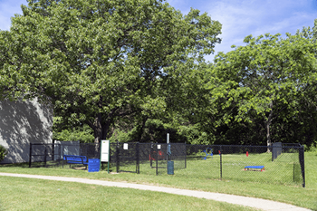 Dog park at rolling pines